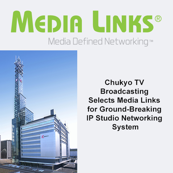 Chyuko TV Broadcasting Uses Media Links