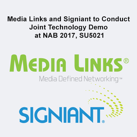 Media Links and Signiant at NAB