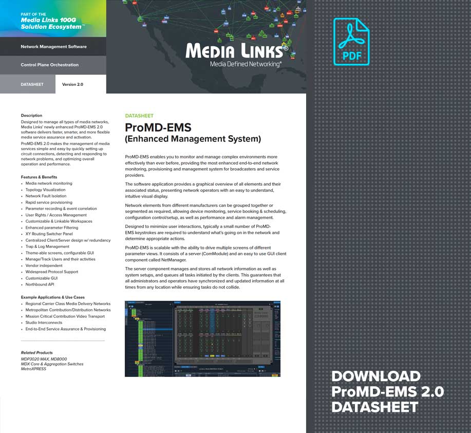 Download ProMD-EMS 2.0 Datasheet