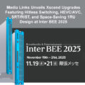 Media Links Unveils Xscend Upgrades Featuring Hitless Switching, HEVC/AVC, SRT/RIST, and Space-Saving 1RU Design at Inter BEE 2025